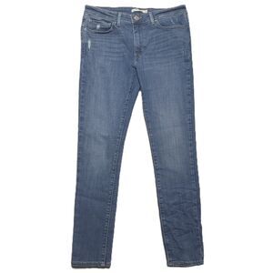 Levis 711 Skinny Womens 30 (30x29) Jeans Mid Rise Blue Stretch Denim